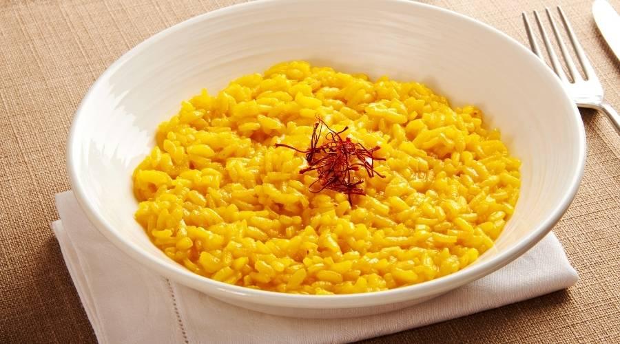 Baked Saffron Risotto
