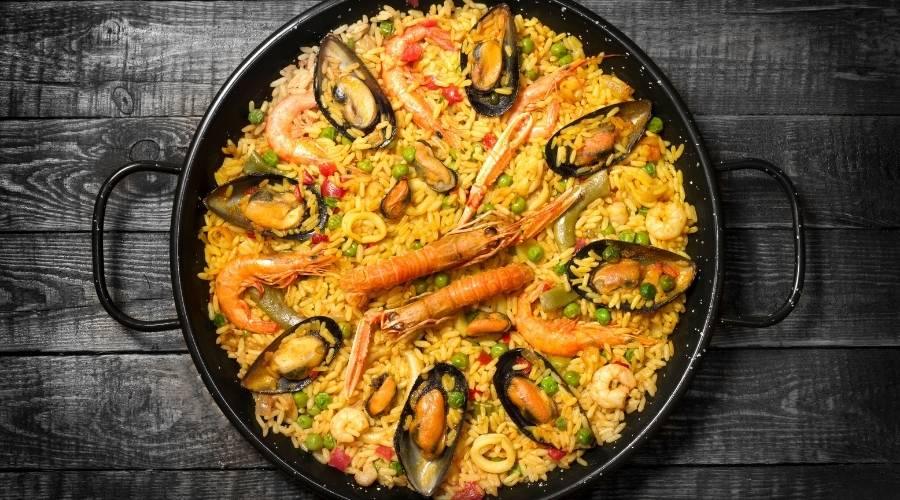 Spanish Seafood Paella