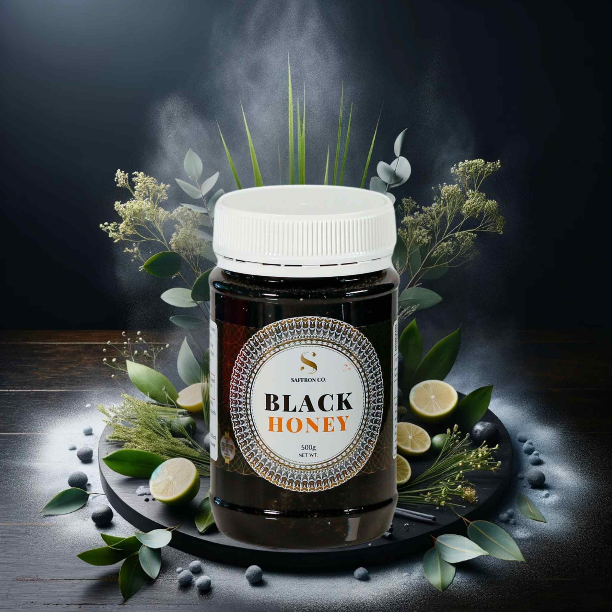 Black Infused Honey - Saffronice