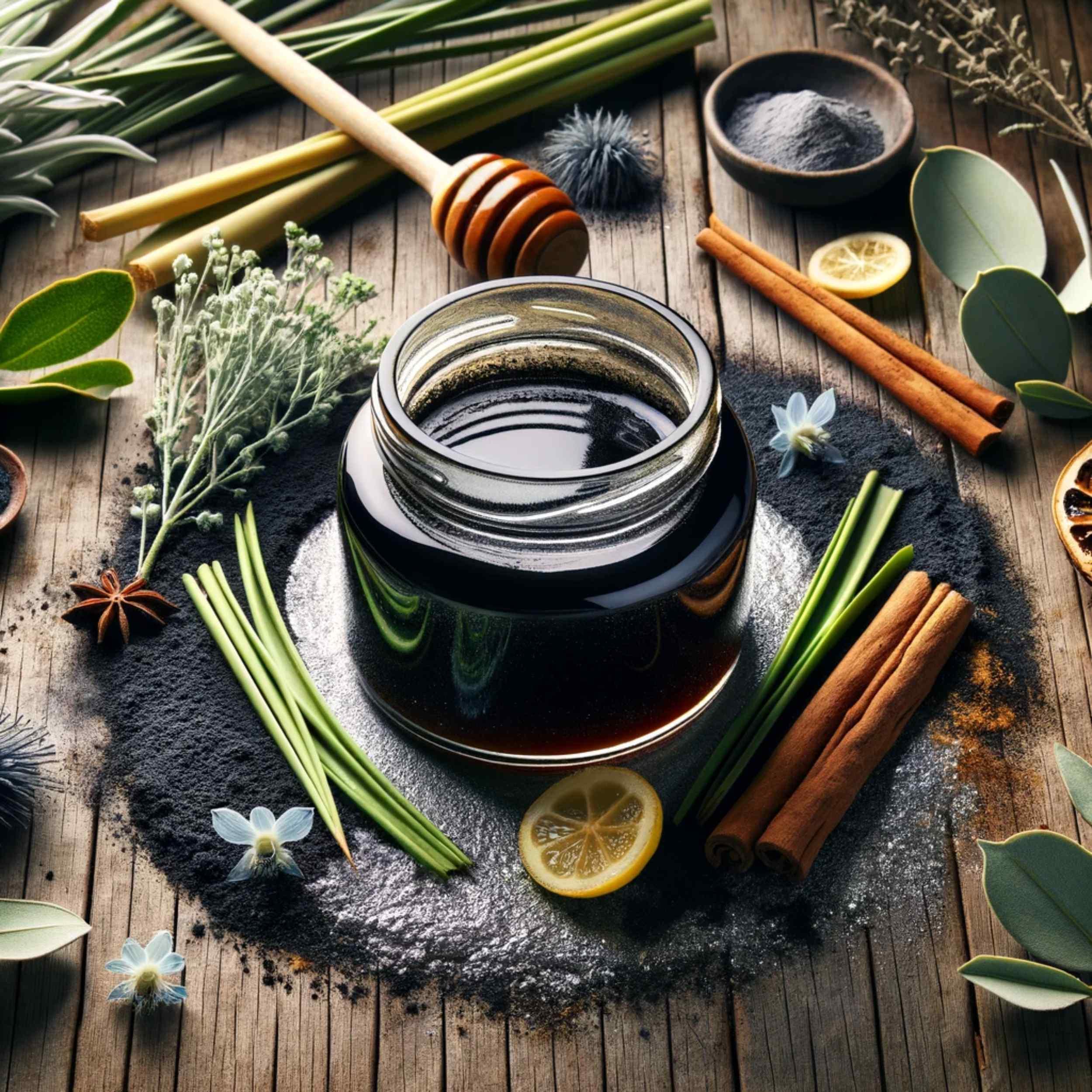 Black Infused Honey - Saffronice