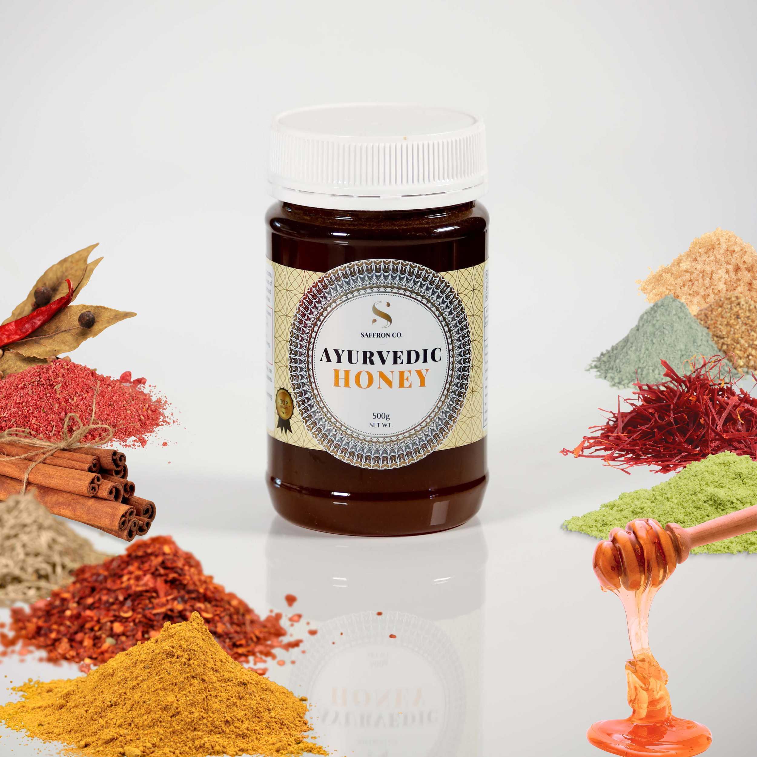 Ayurvedic Infused Honey - Saffronice