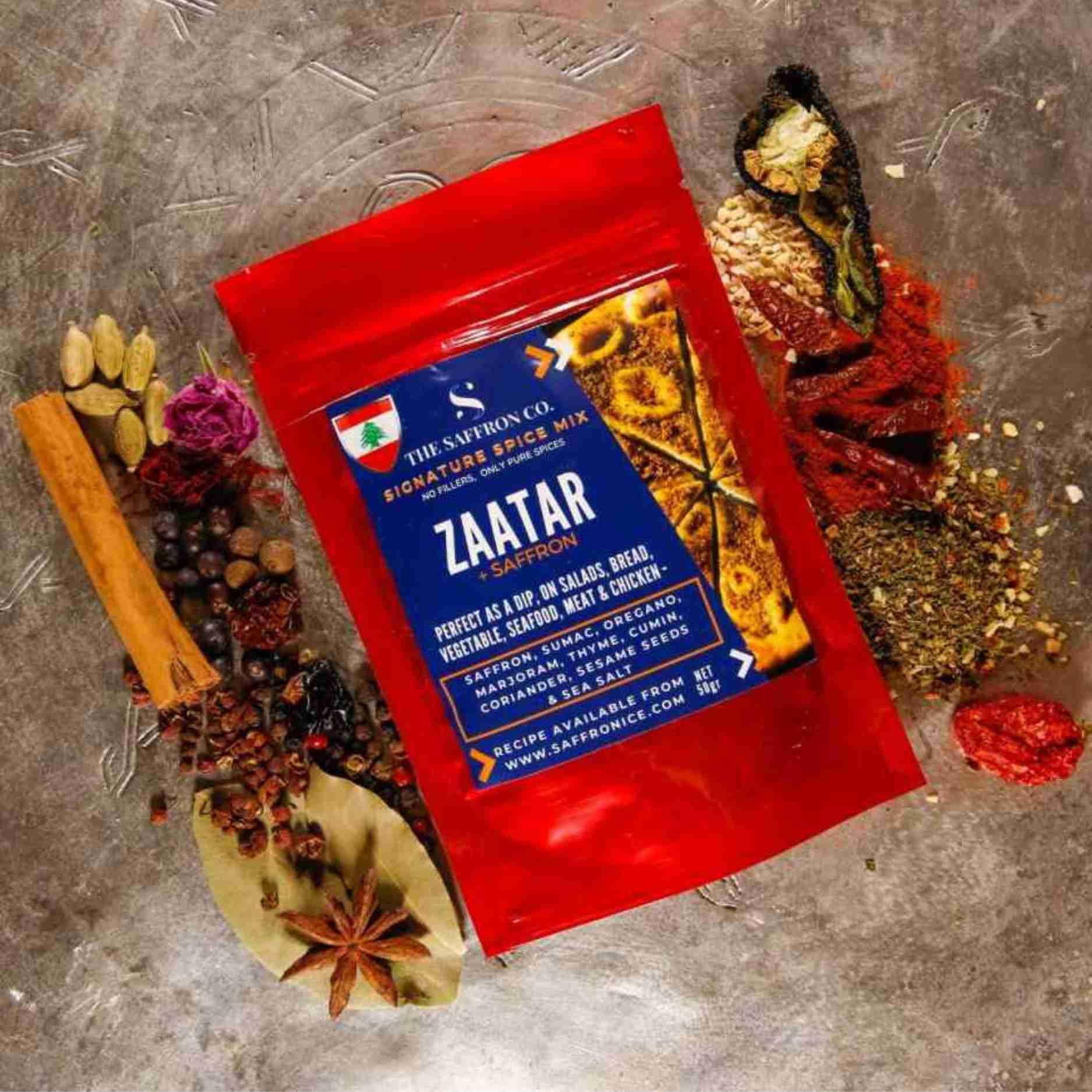 Zaatar Herbs & Spice Blend with Saffron - Saffronice