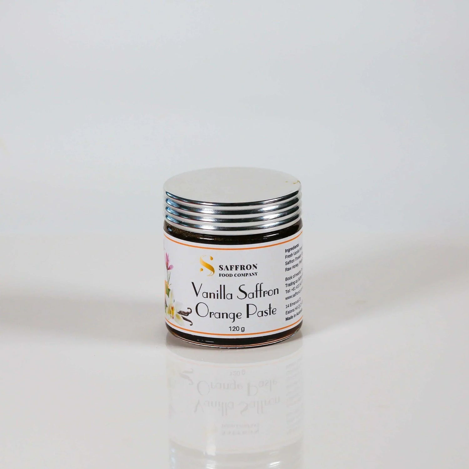 Vanilla Saffron Orange Paste - Saffronice