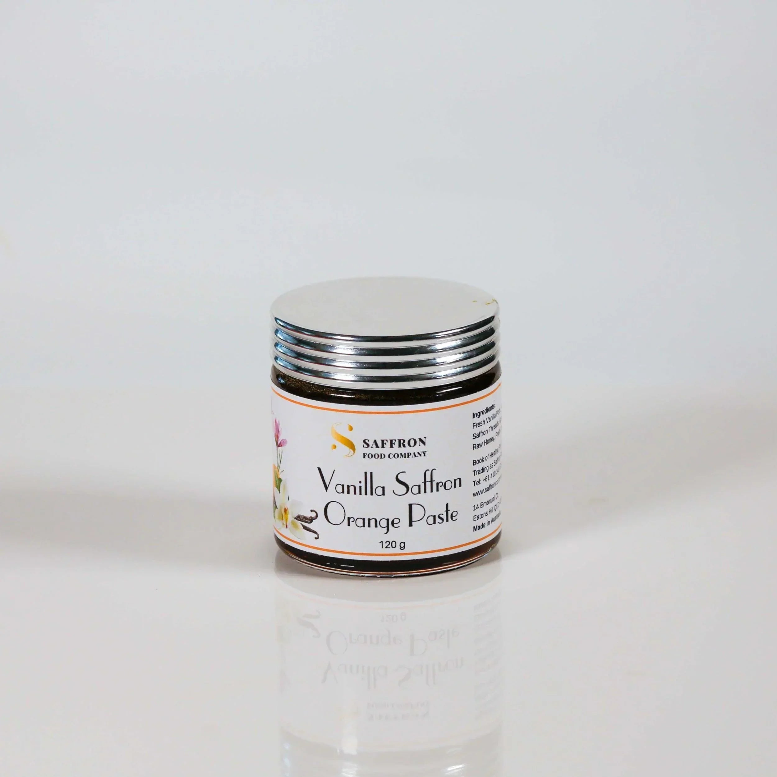 Vanilla Saffron Orange Paste - Saffronice