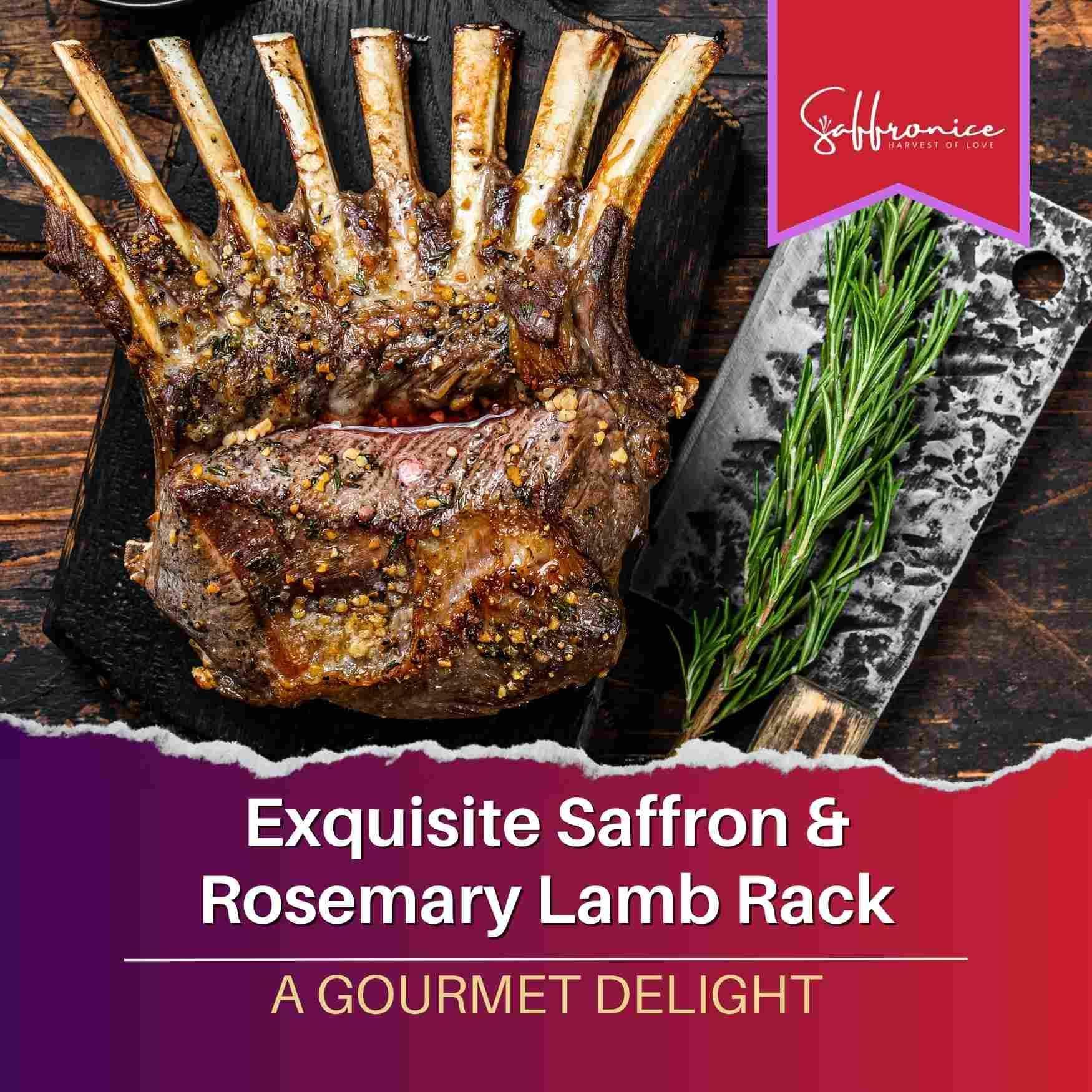 Rosemary Lamb Rub Seasoning with Saffron - Saffronice