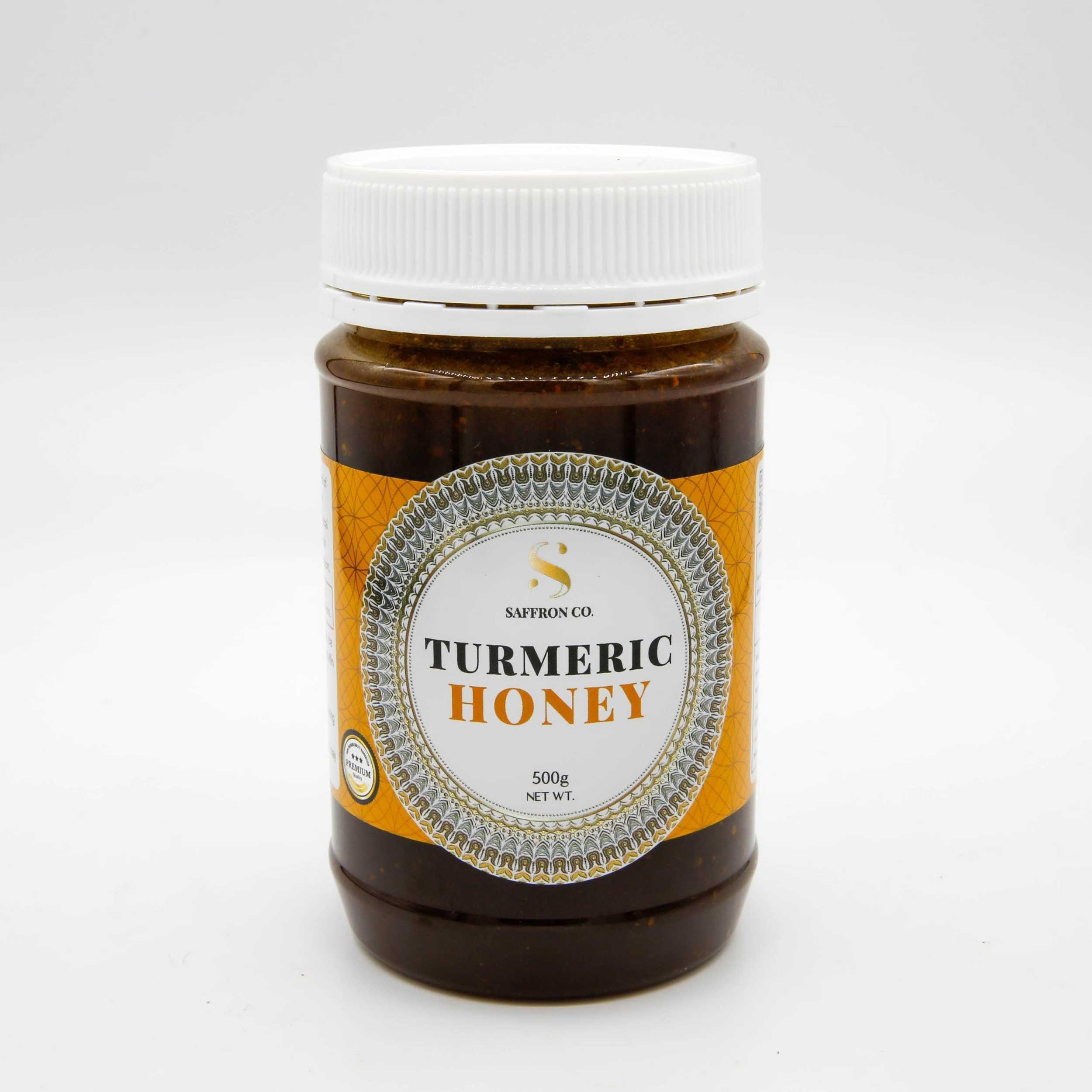 Turmeric Ginger Infused Honey With Saffron - Saffronice
