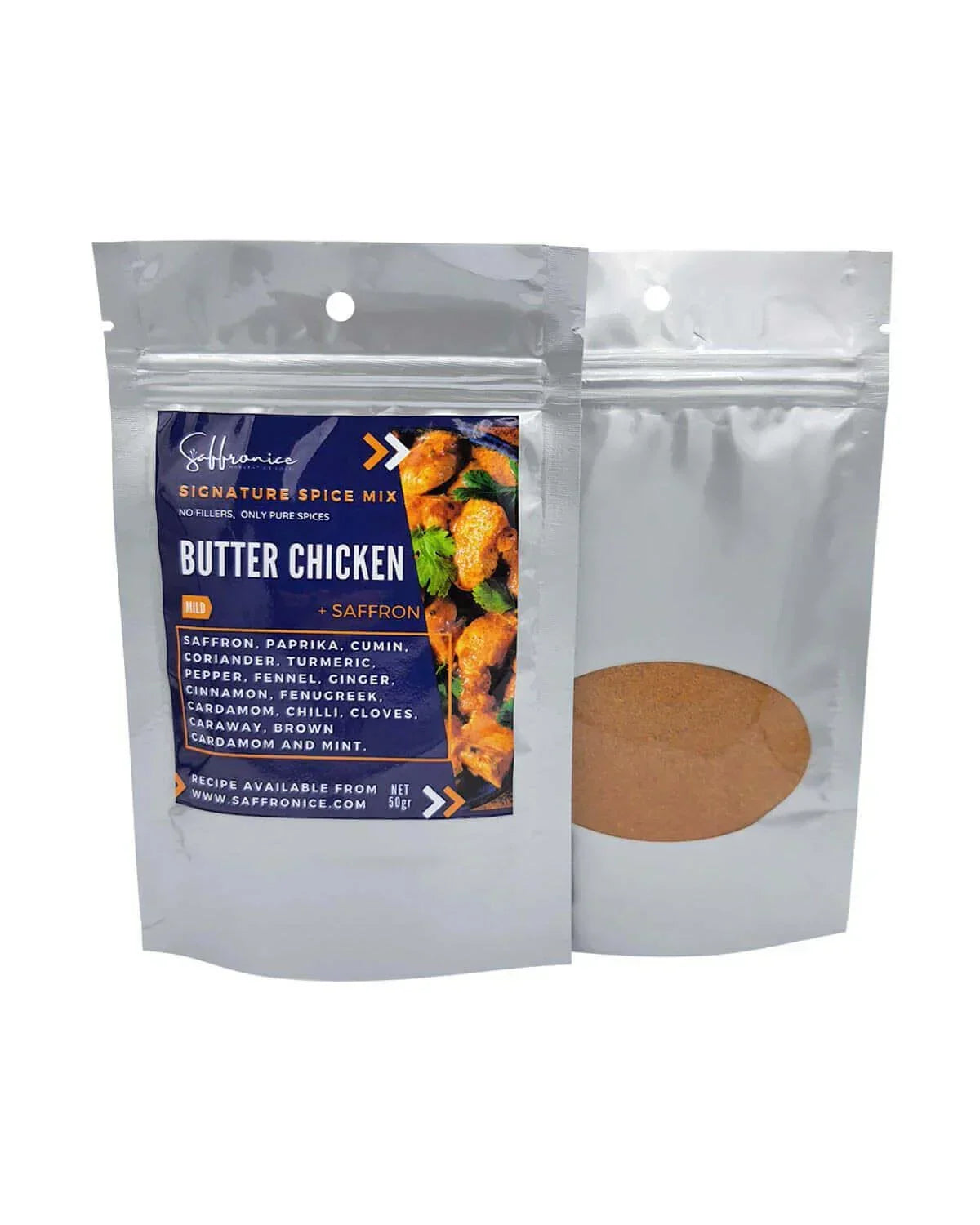 Butter Chicken with Saffron Spice Mix - Saffronice