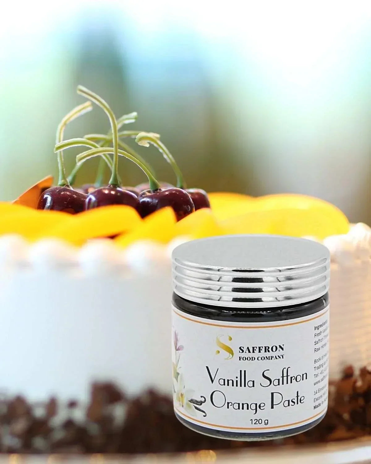 Vanilla Saffron Orange Paste - Saffronice