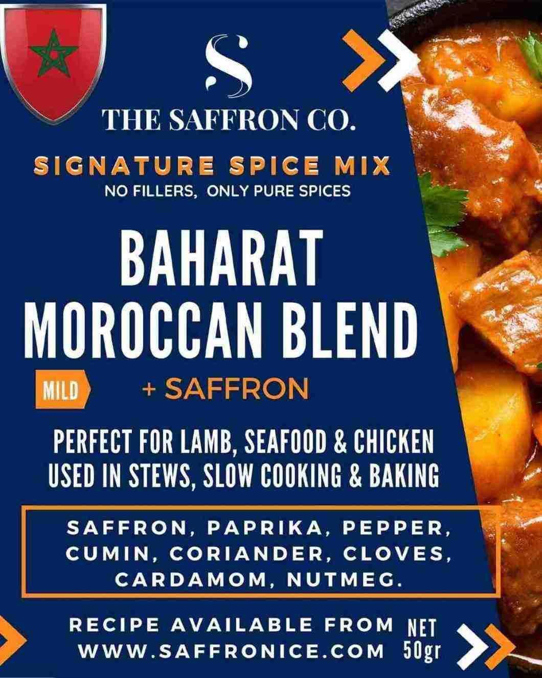 Baharat Moroccan Spice Blend - Saffronice