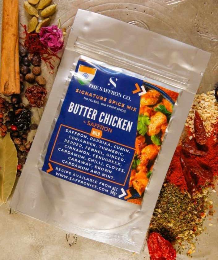 Butter Chicken with Saffron Spice Mix - Saffronice