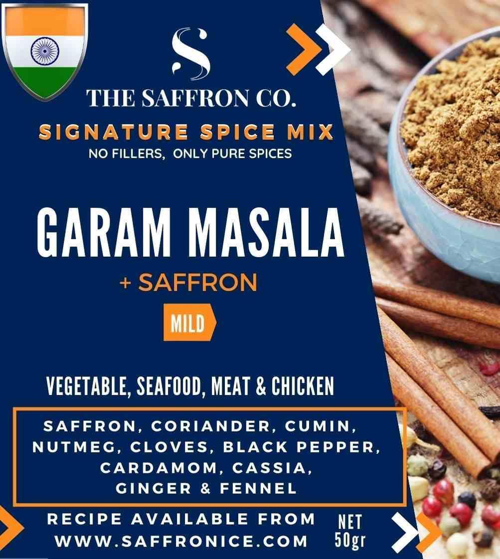 Garam Masala Blend With Saffron - Saffronice