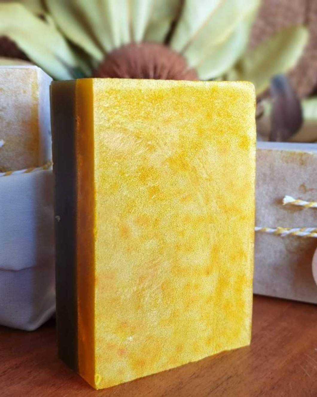 Saffron & Henna Body Soap with Shea Butter - Saffronice