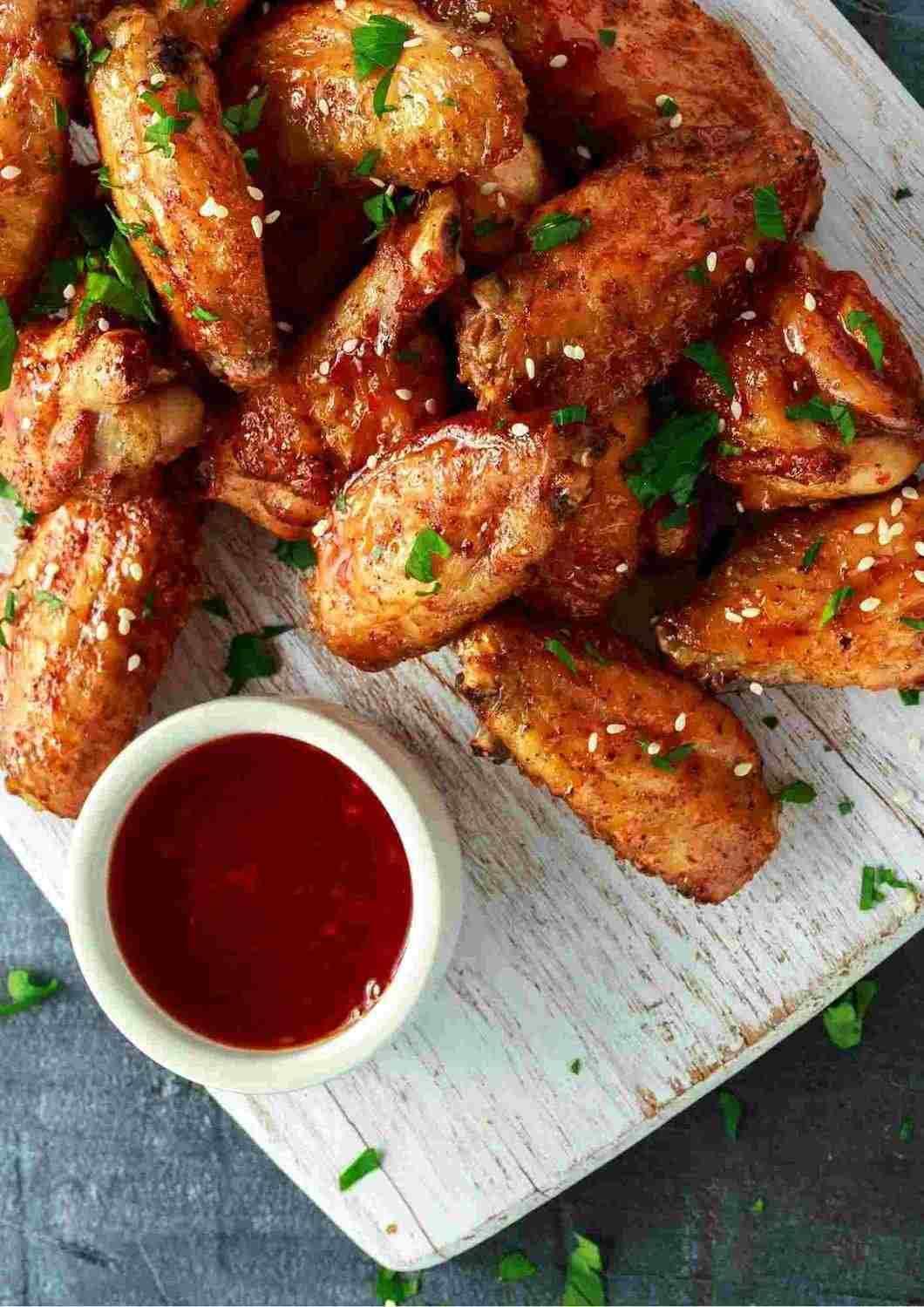 Memphis Wings with Saffron Spice Mix - Saffronice