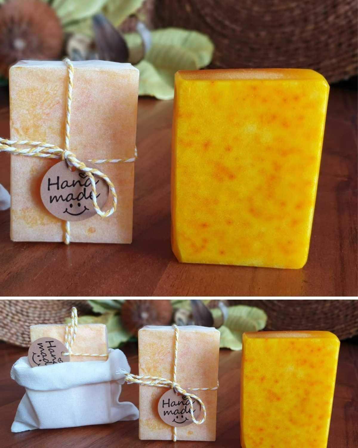 Saffron Soap Handcrafted with Shea Butter - Saffronice