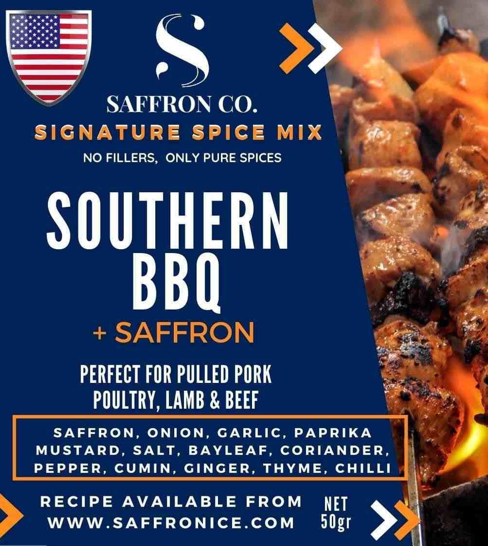 Southern BBQ Herbs & Spices Mix With Saffron - Saffronice