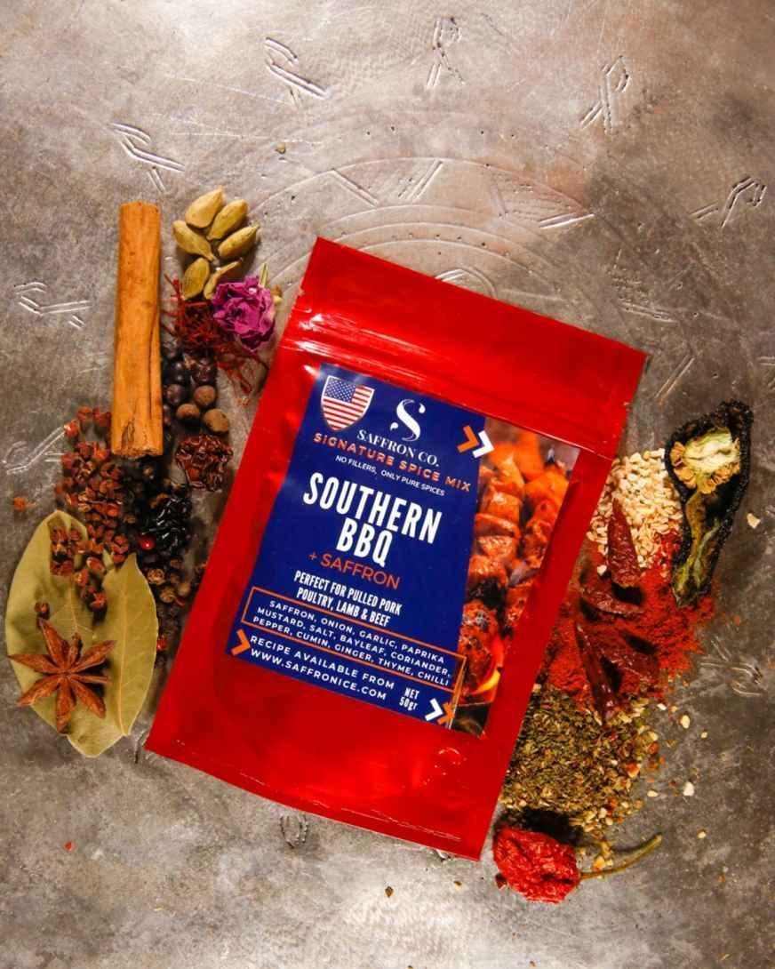 Southern BBQ Herbs & Spices Mix With Saffron - Saffronice