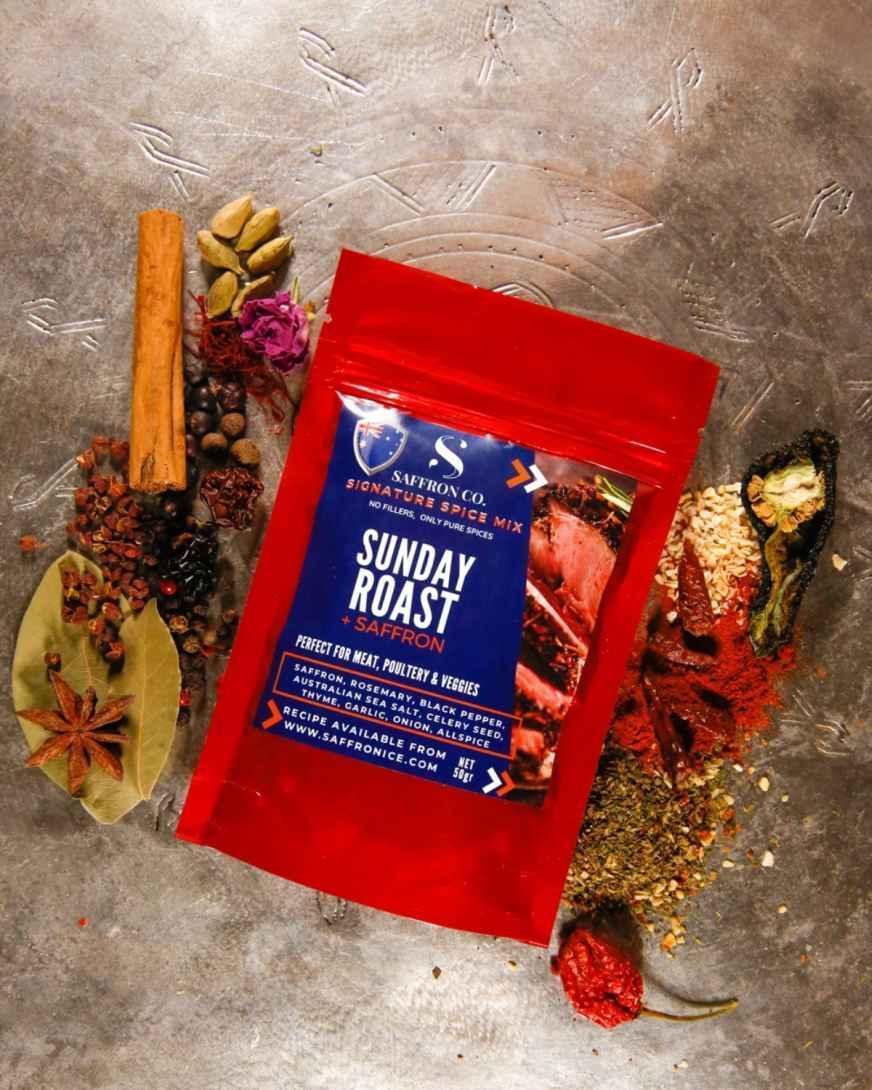 Sunday Roast Spice Mix With Saffron - Saffronice