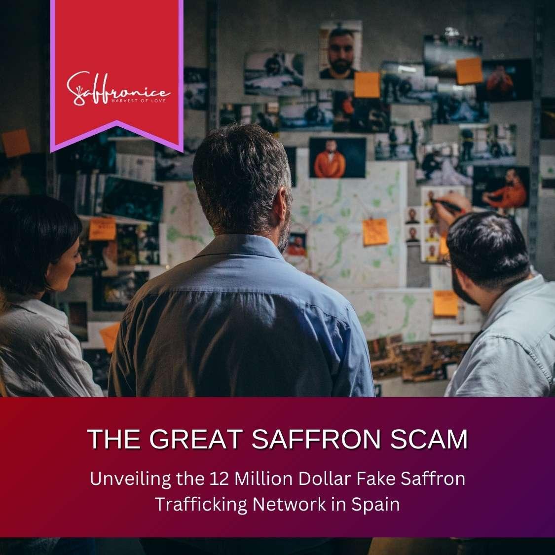 Fake Saffron Scandal: Spain's $12,000,000 Trafficking Ring