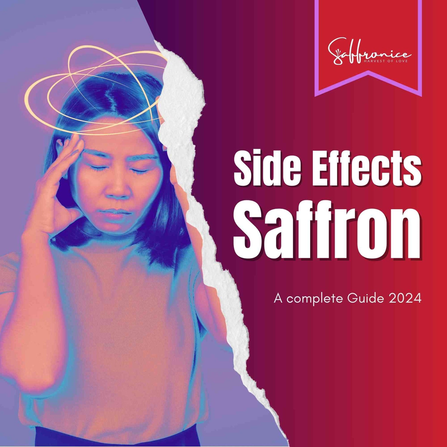 Side effects of saffron usage