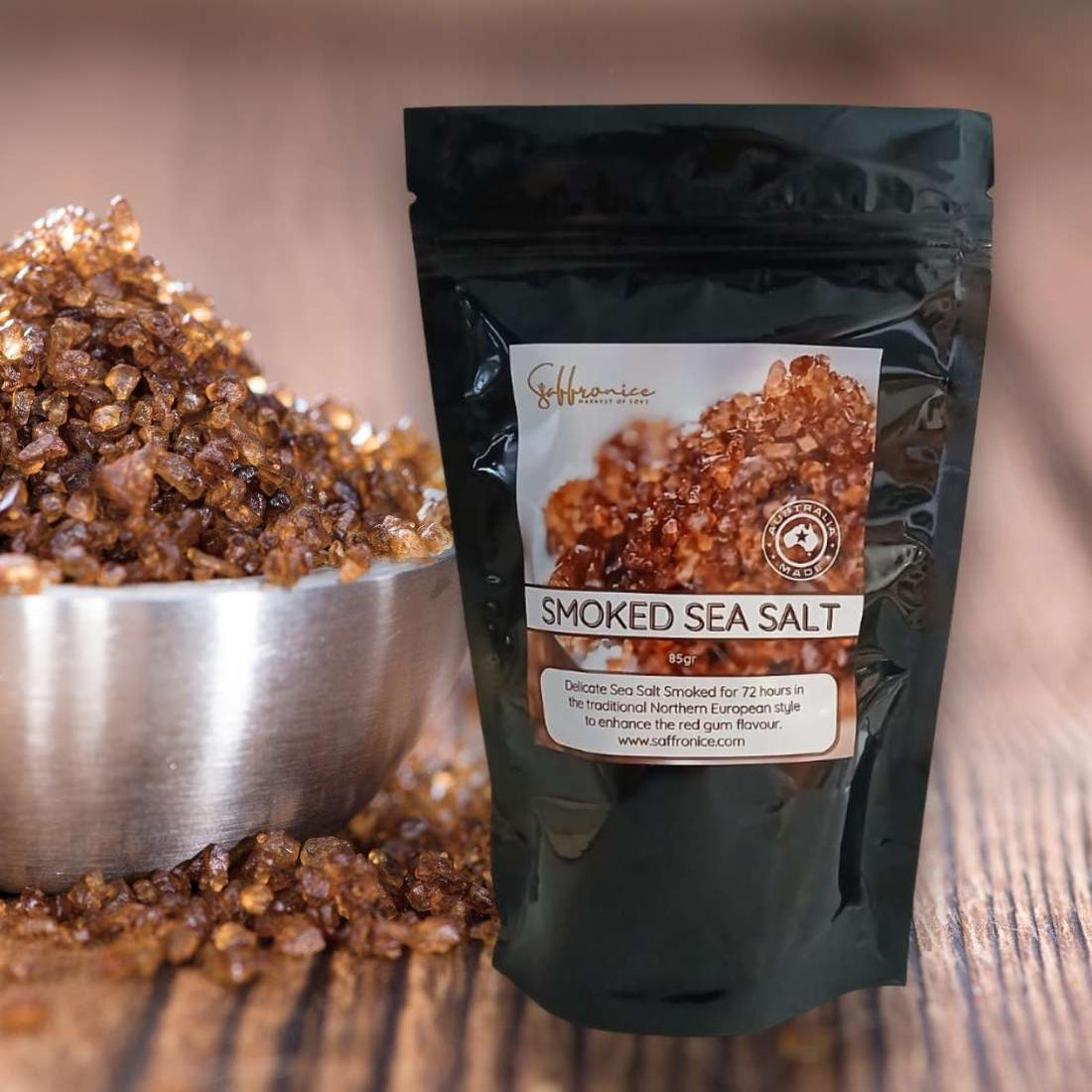 Smoke Sea Salt - Australian Red Gum Flavour