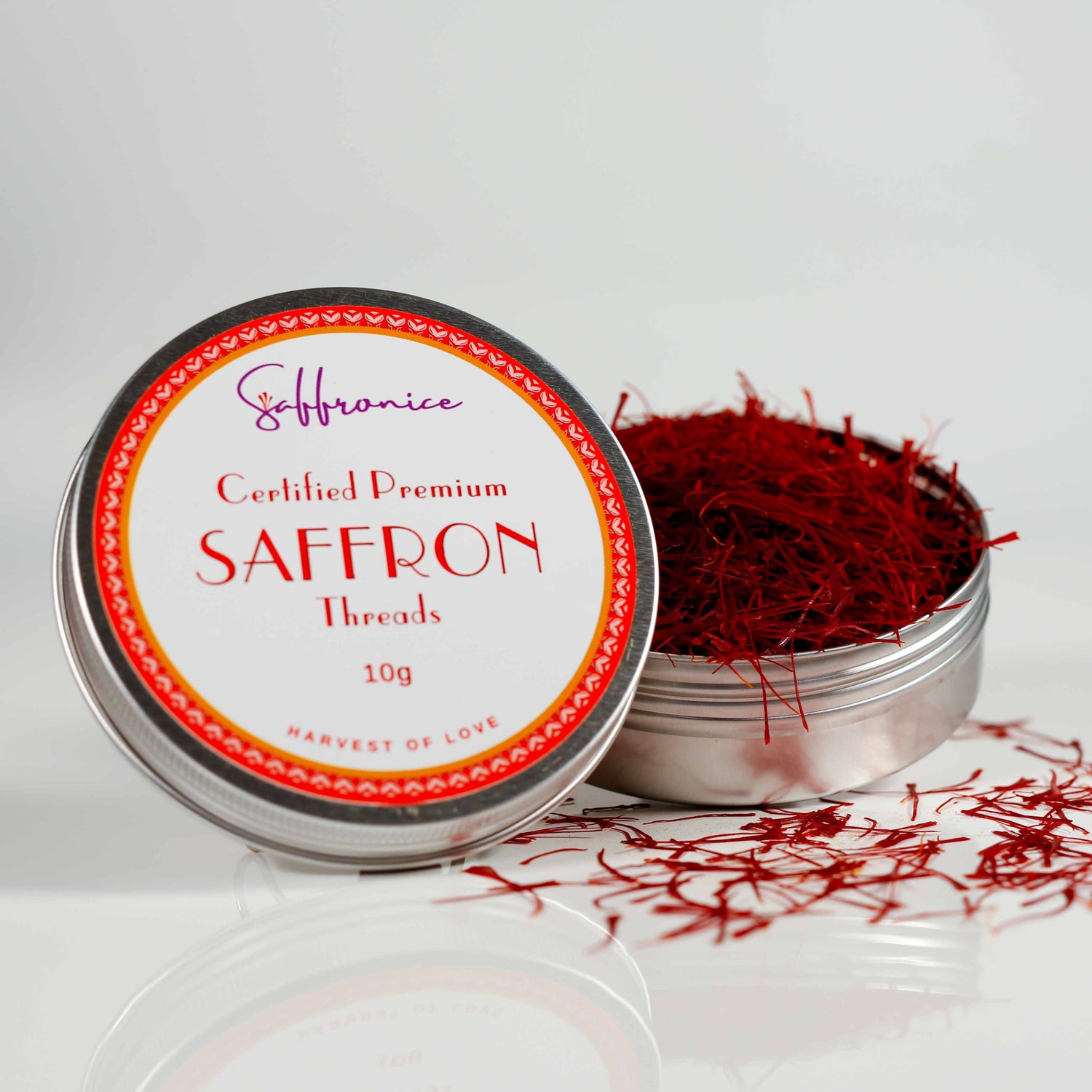 10 Grams Saffron Threads | Pure Premium Grade A+ - Saffronice