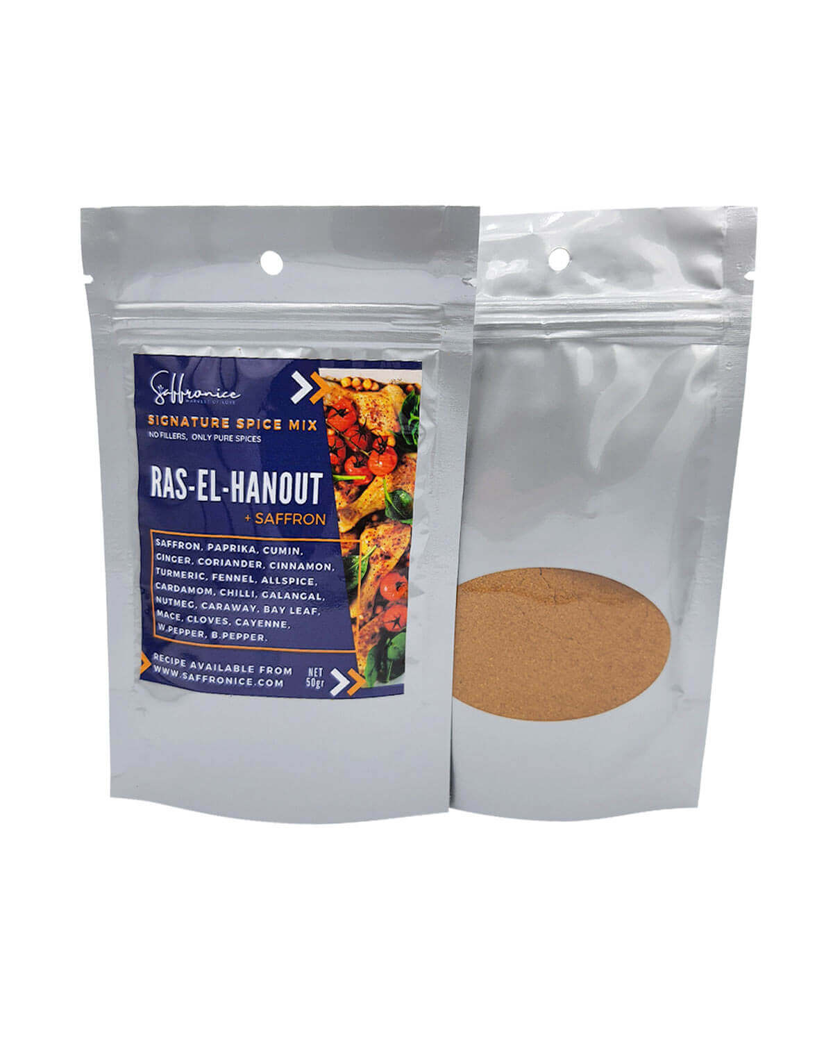 Ras-El-Hanout Spice Mix with Saffron 50gr