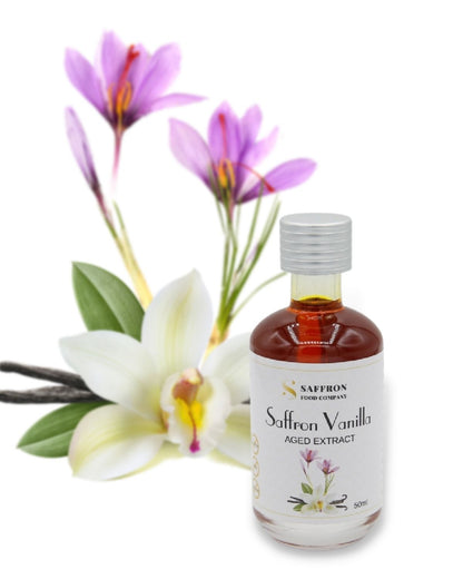 Saffron vanilla Aged extract