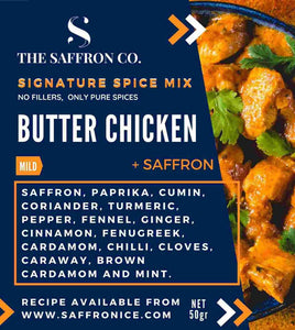 Butter Chicken with Saffron Spice Mix