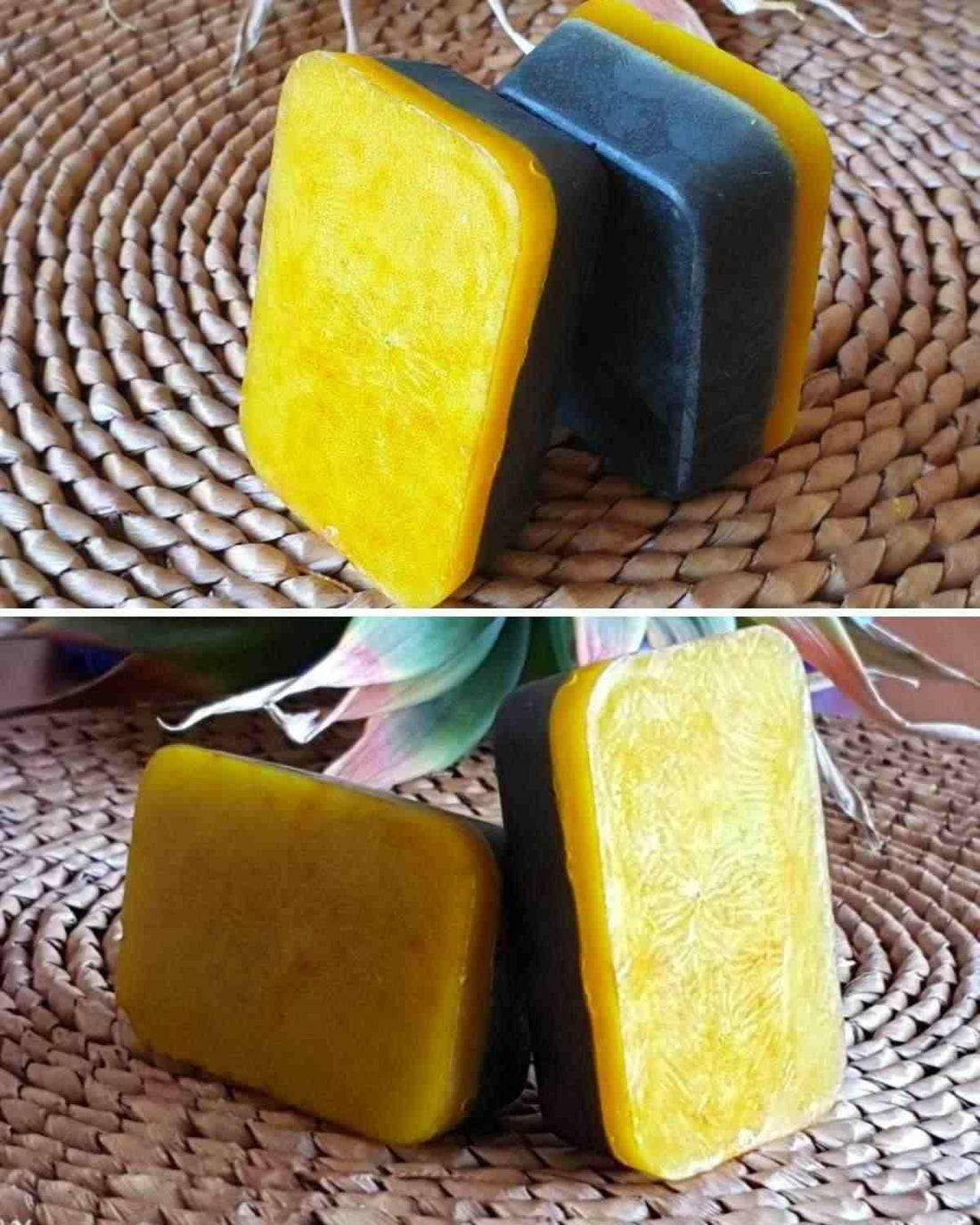 Charcoal & Saffron Soap - Exfoliate & Rejuvenate - Saffronice