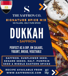 Dukkah Spice Blend with Saffron 50gr
