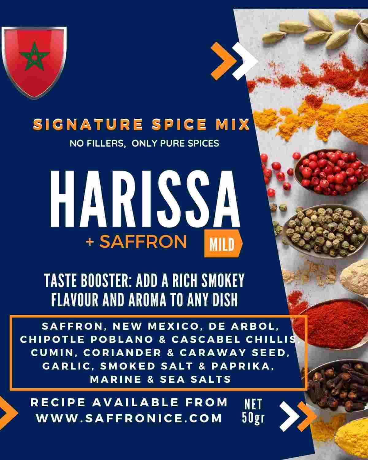 Harissa &amp; Saffron Spice Mix