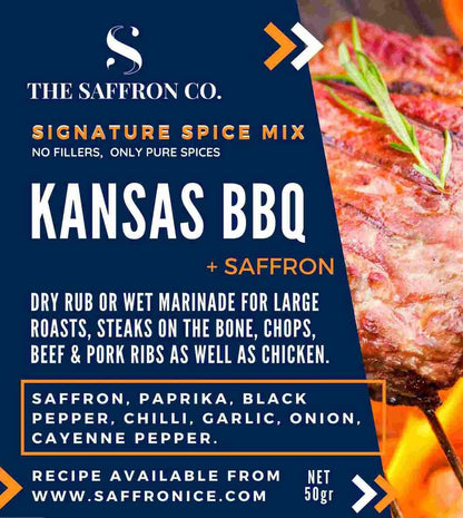 Kansas BBQ Spice Blend with Saffron