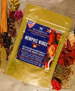 Memphis Wings with Saffron Spice