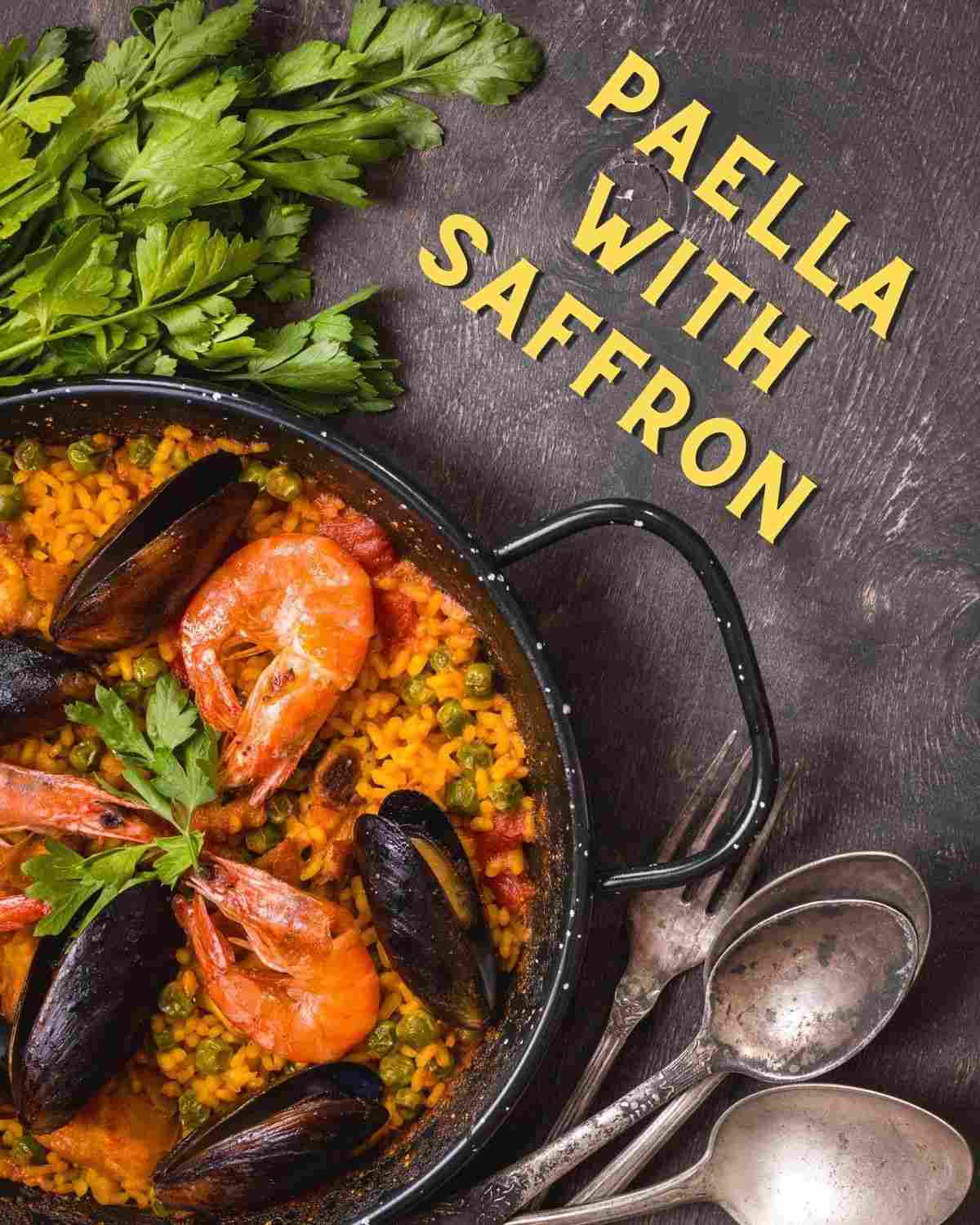 Paella with Saffron