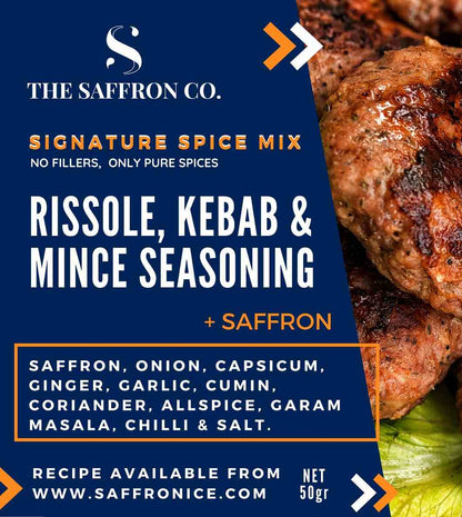 Rissole, Kebab &amp; Mince Seasoning with Saffron