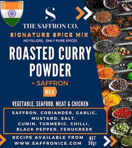 Roasted Curry Mix With Saffron Pouch