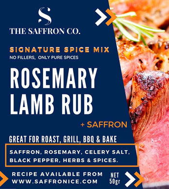 Rosemary Lamb Spice Mix with Saffron