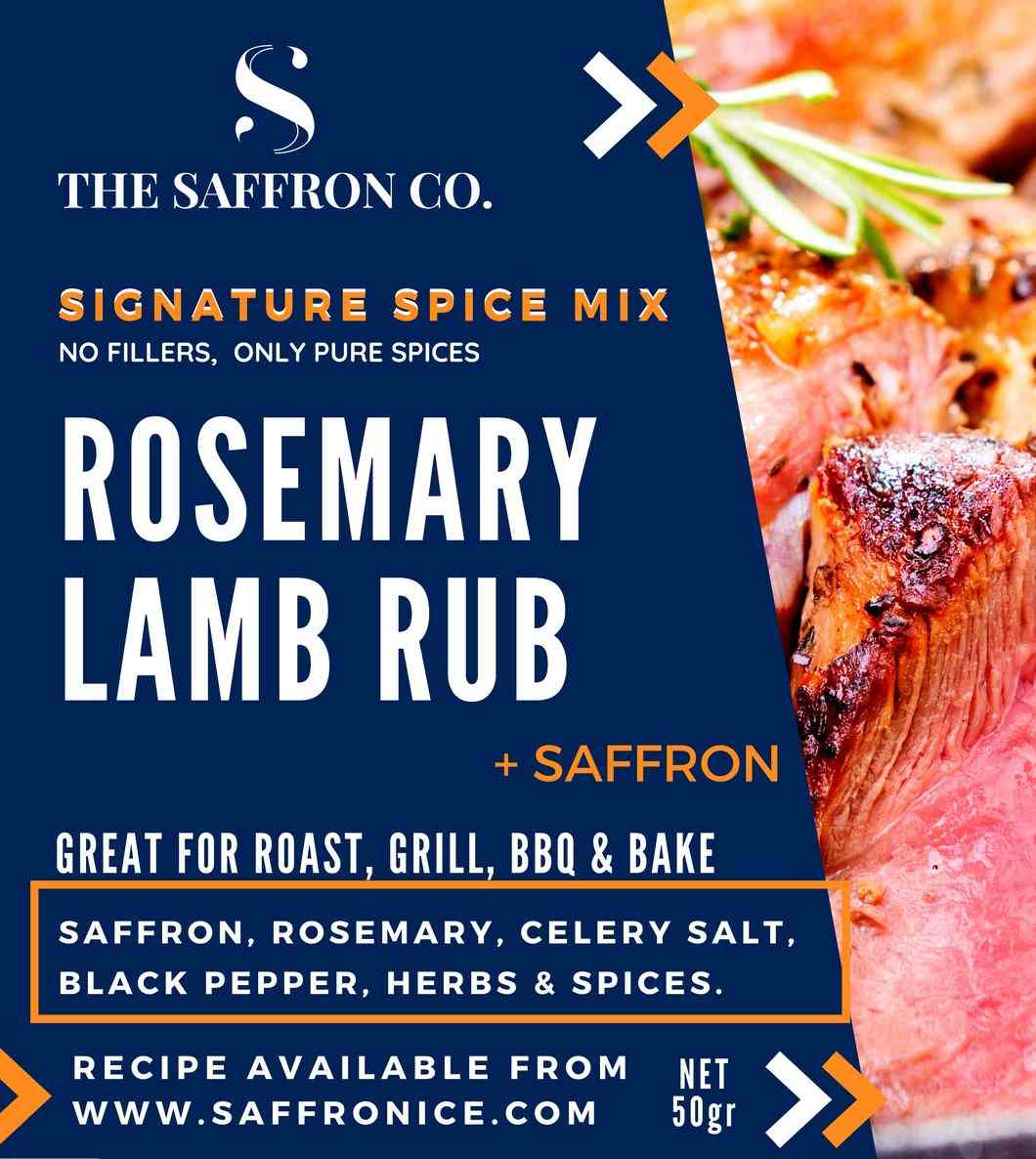Rosemary Lamb Spice Mix with Saffron