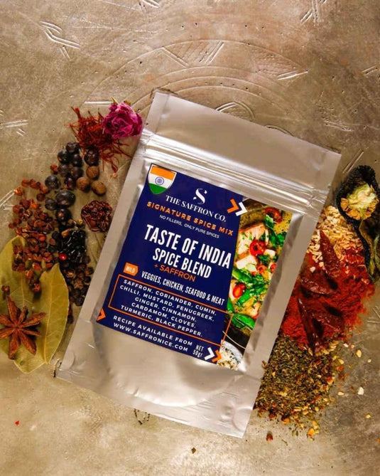 Taste of India Spice Blend With Saffron Saffronice